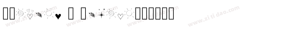 Symbols 7 Normal字体转换